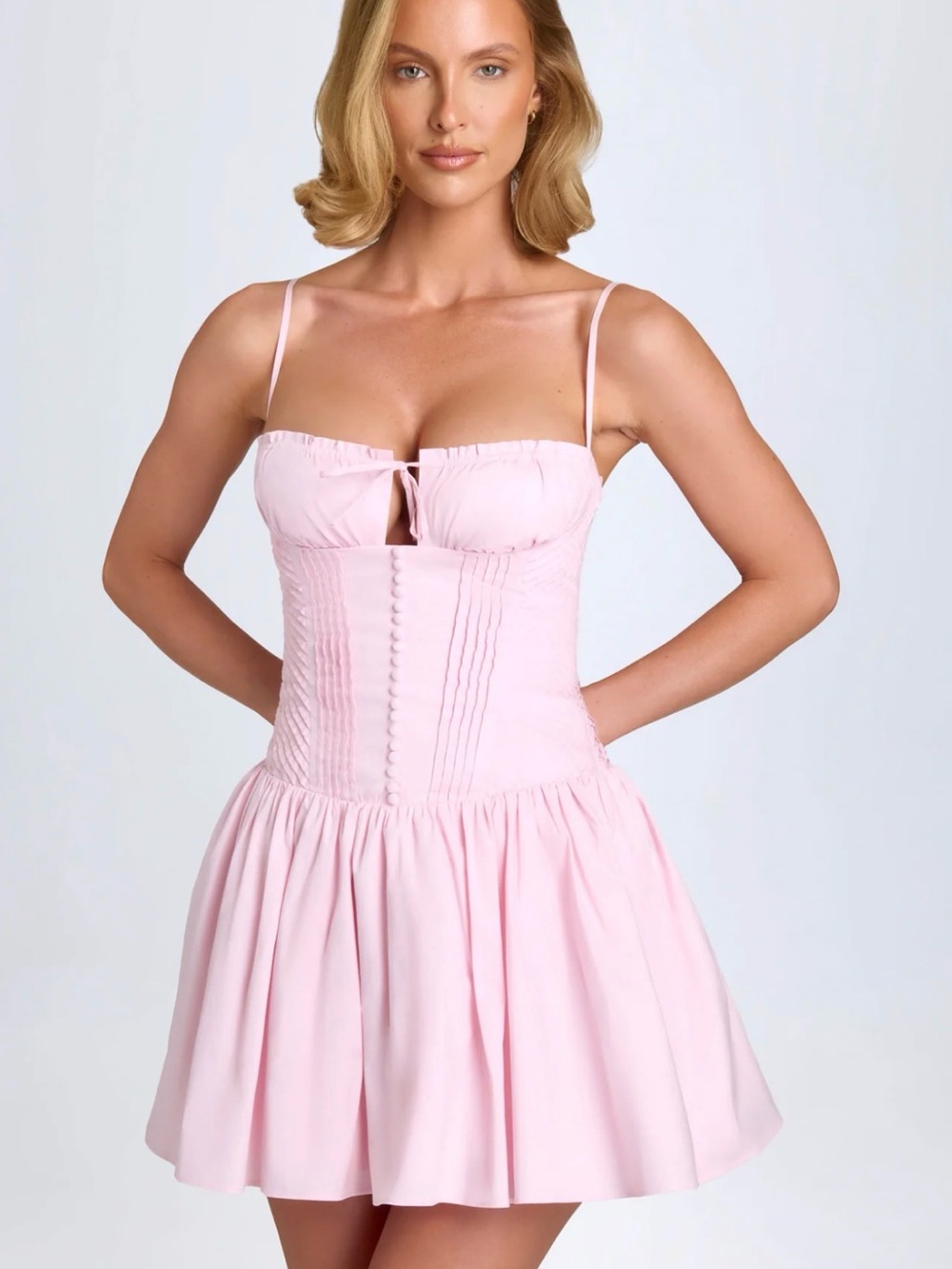 Oh Polly Pink Mini Dress